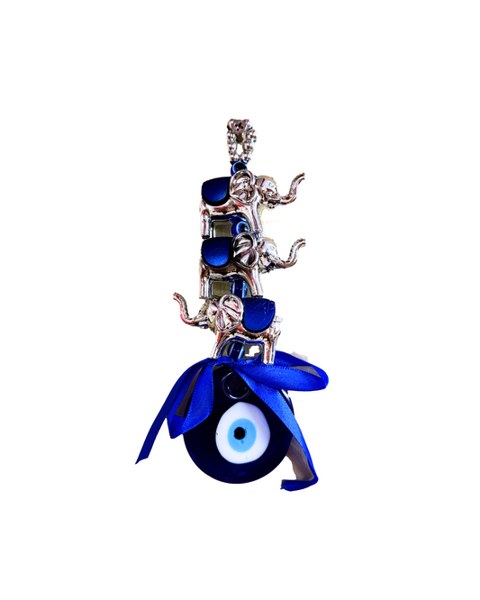 Manifested Decor Evil Eye Wall Hanging – Protection Charm | Elephant, Owl, Om & Horse Variants for Home & Office