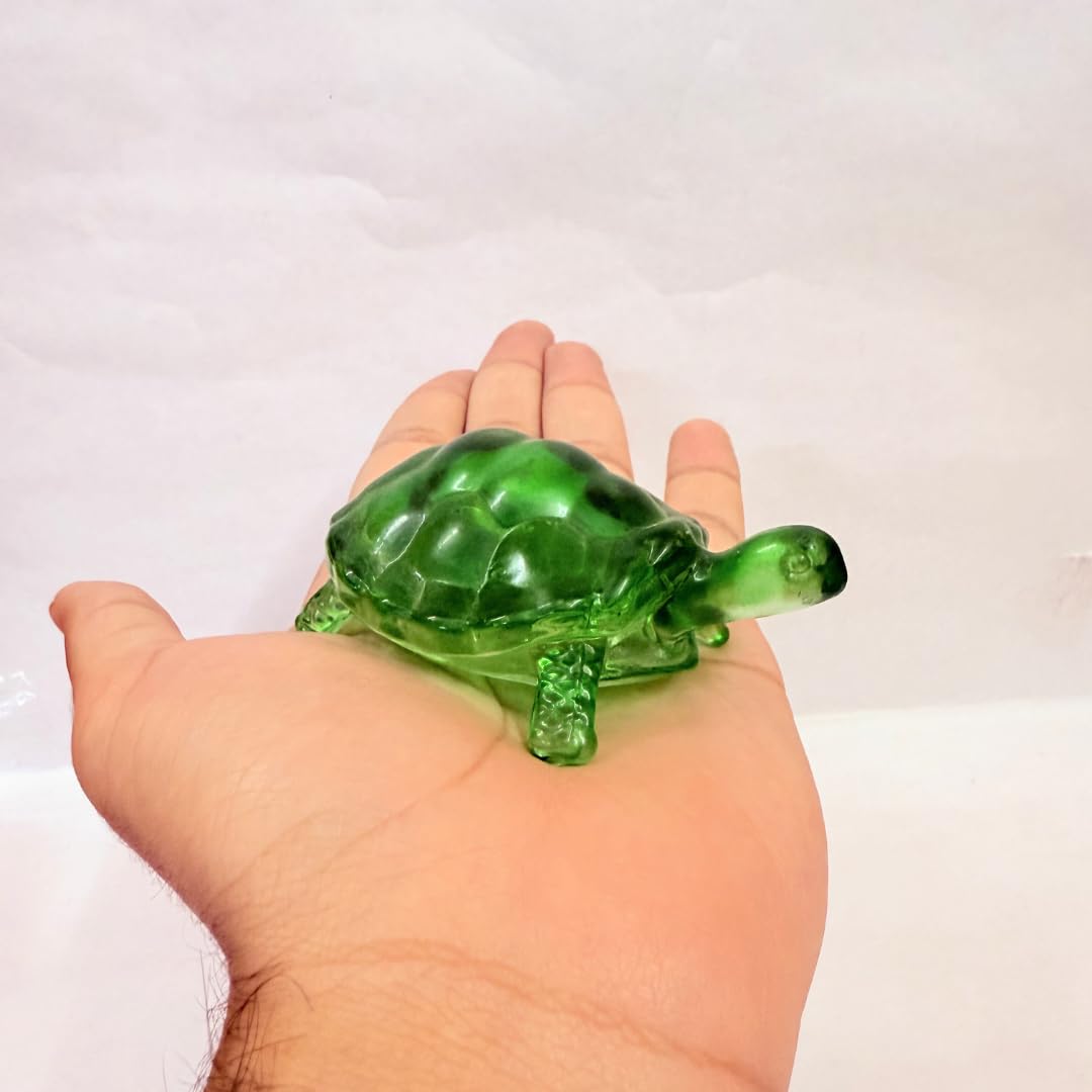 Vibrant Crystal Turtle Figurines Set – view 2
