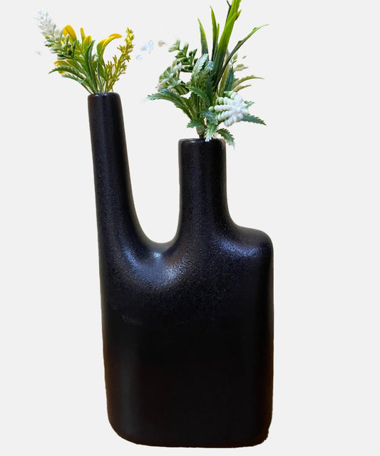 Manifested Decor - Ceramic Jug Vase for Modern Home Decor, Big Size Pots for Homes, Table Center Piece, Olive Plant, Wedding, Living Room, Bookshelf, Bedroom, Office