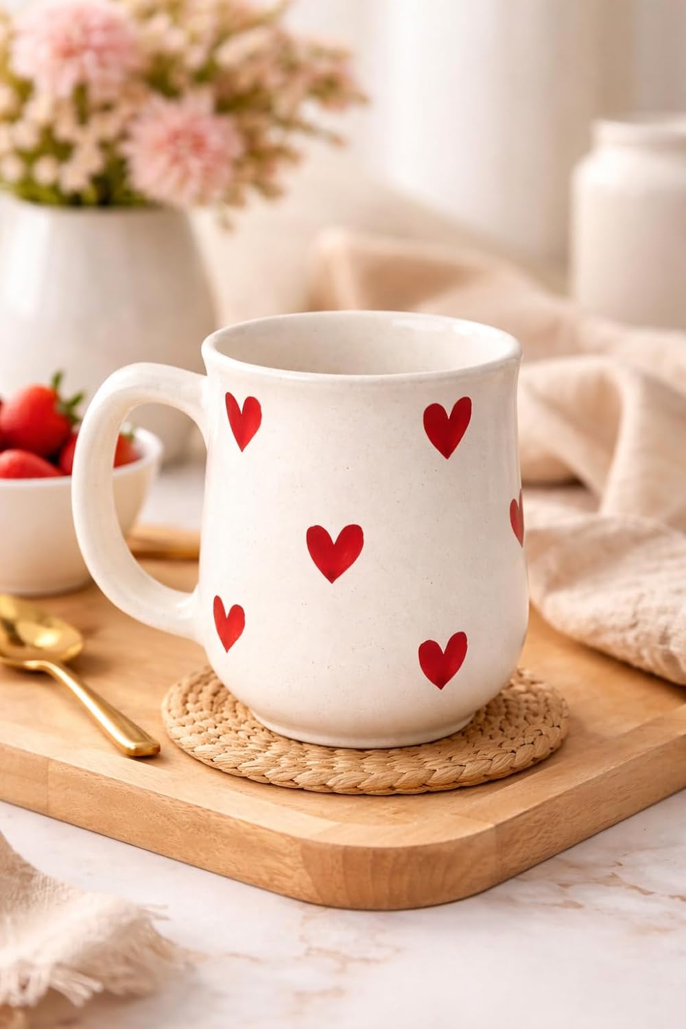 Handcrafted Ceramic Coffee Mug – view 5
