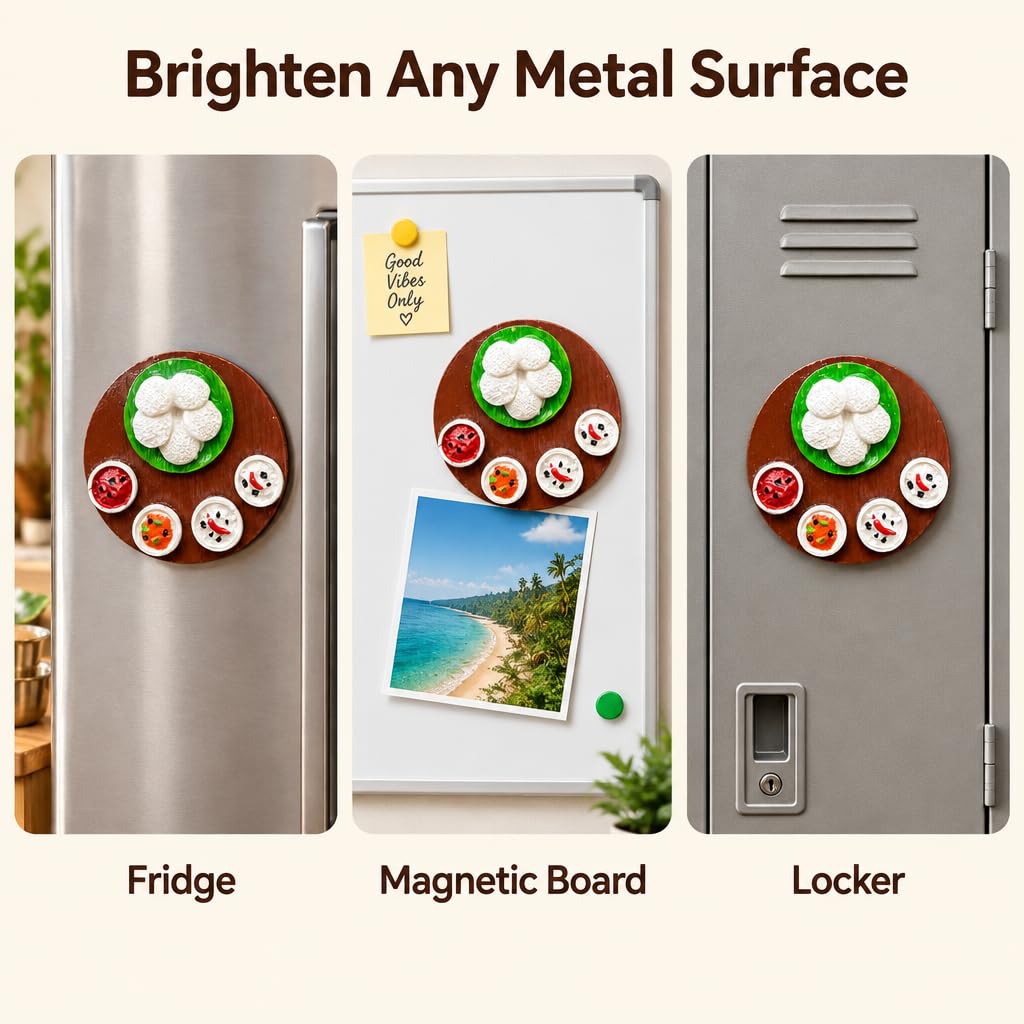Indian Food Fridge Magnet – view 5