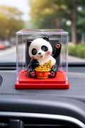 Solar Powered Lucky Panda Figurine
