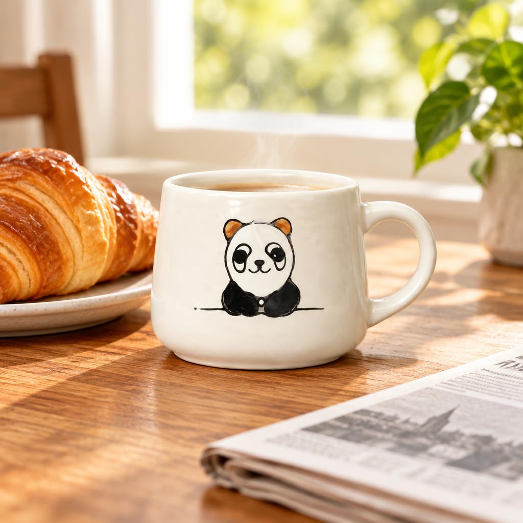 Cute Panda Coffee Mug – view 3
