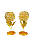 Crystal Candle Holder Tea Light Stand