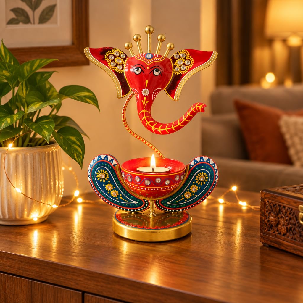 Ganesha Tealight Candle Holder – view 5