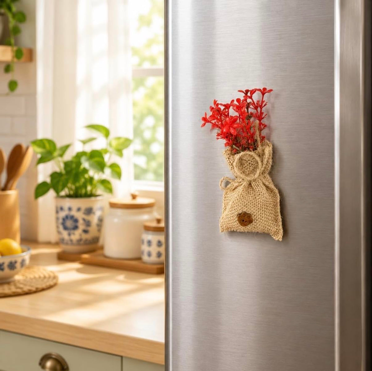 Potli Plant Fridge Magnet – view 6
