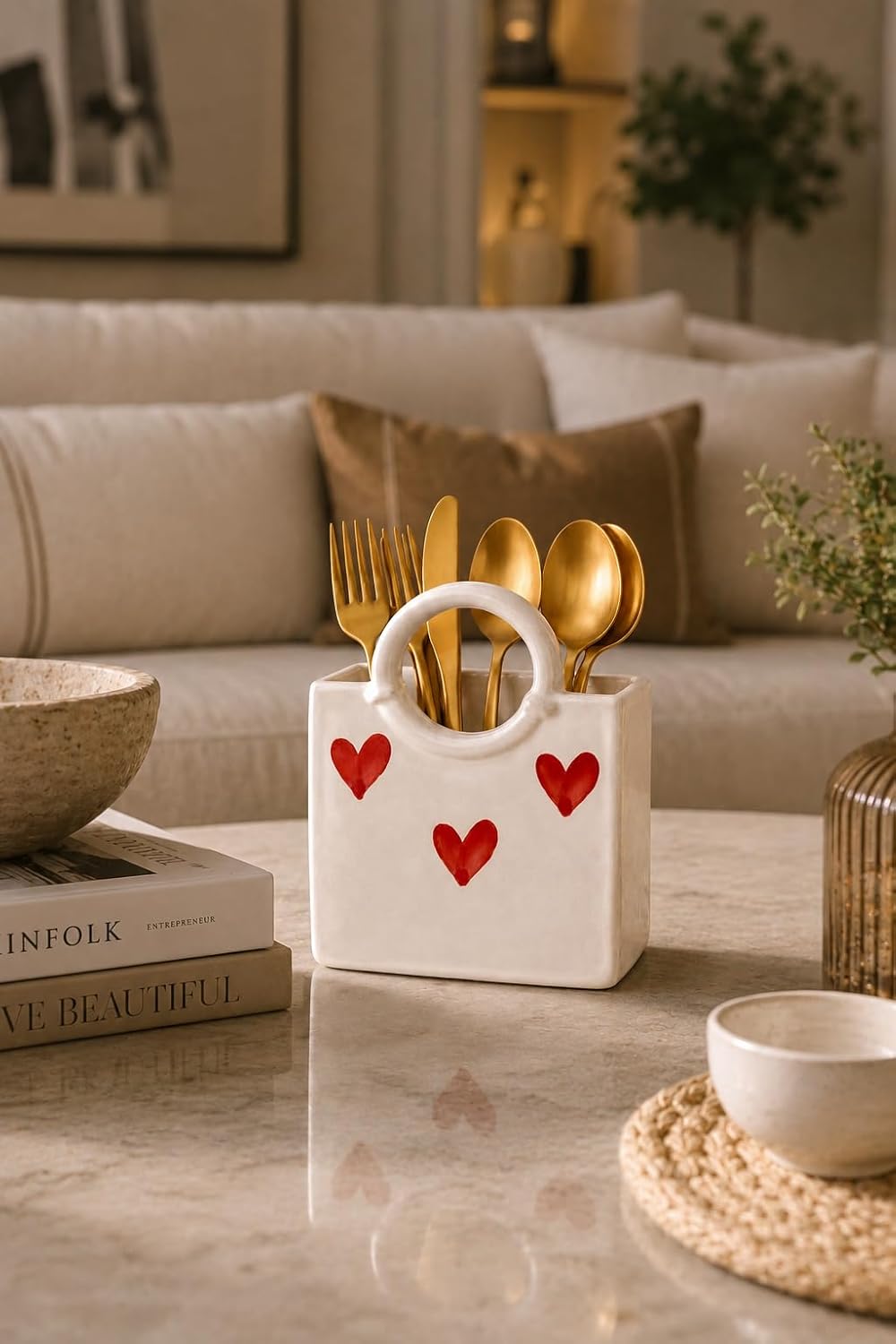 Ceramic Utensil Holder – view 5
