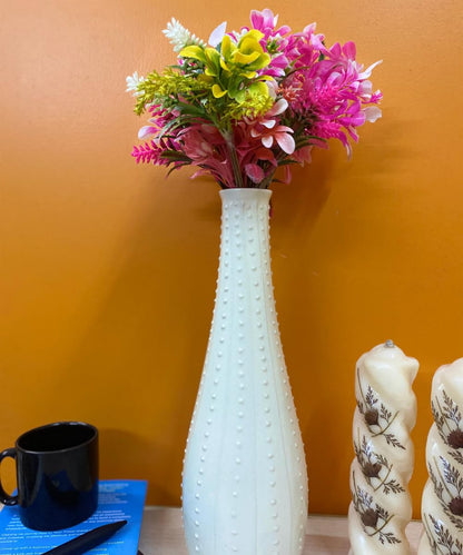 Manifested Decor - Handcrafted Floral Vase (Long Neck)