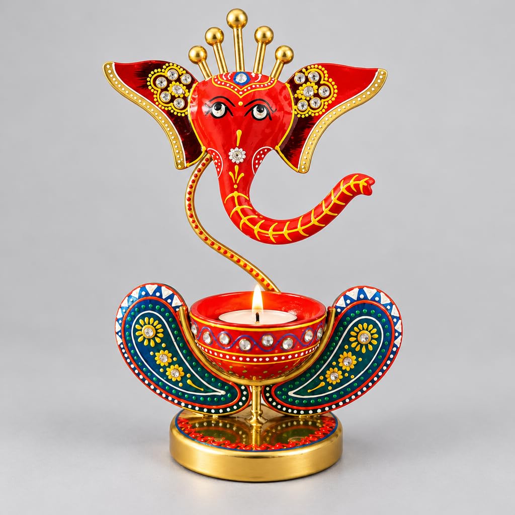 Ganesha Tealight Candle Holder – view 4