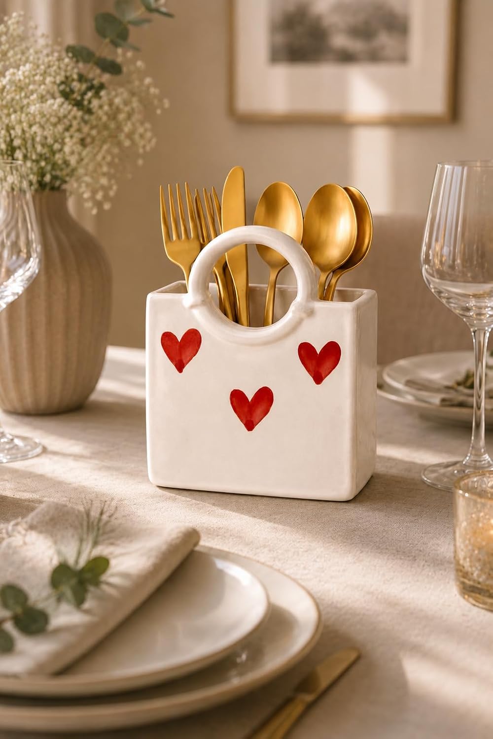 Ceramic Utensil Holder – view 3