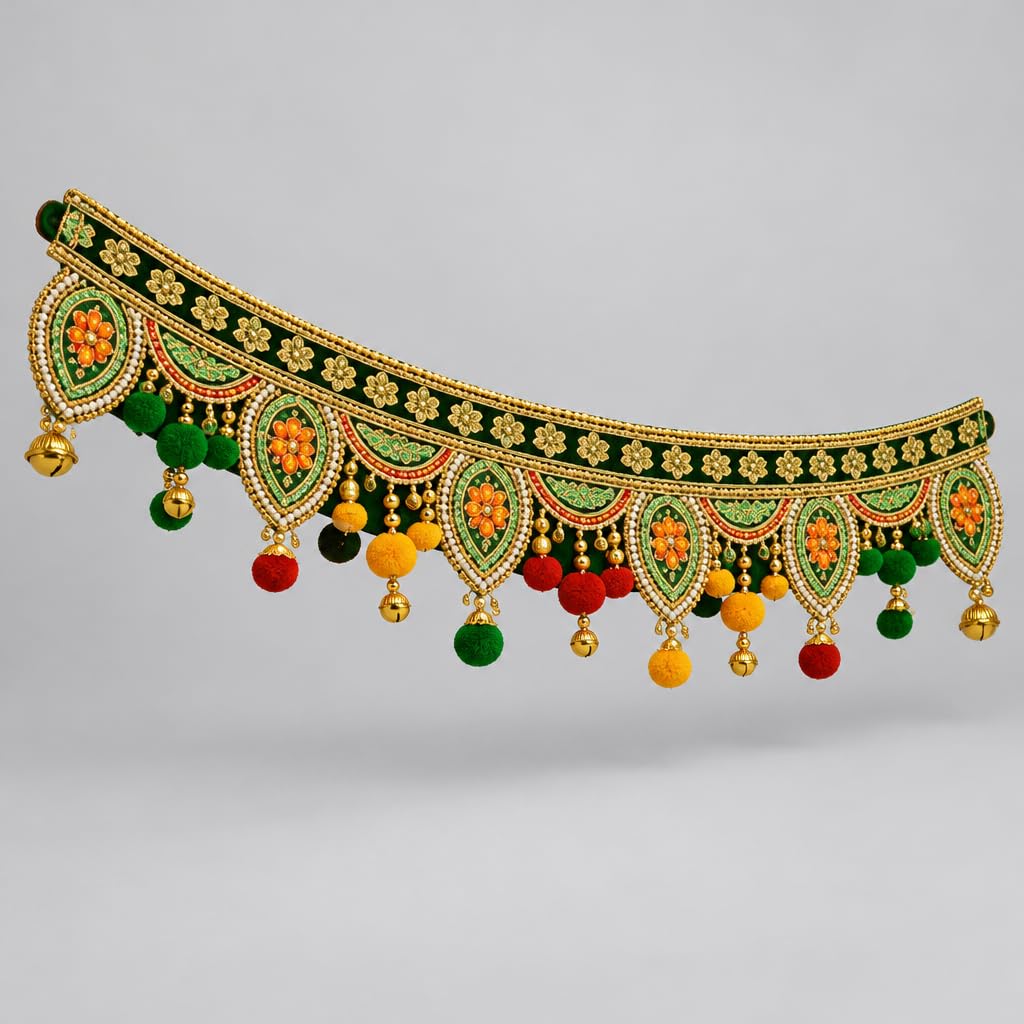 Traditional Diwali Toran Door Hanging – view 4