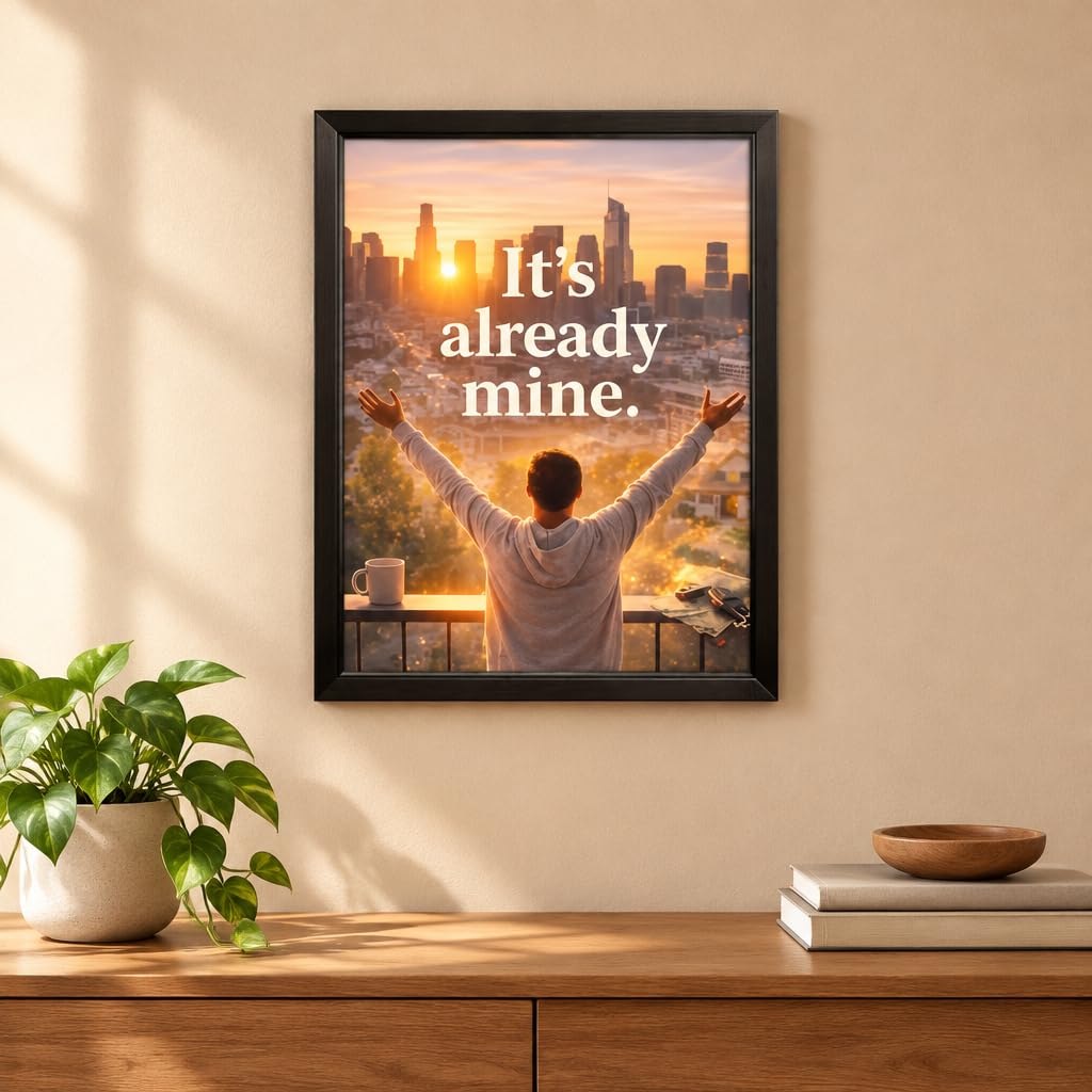 Motivational Wall Art, Framed Poster – view 2