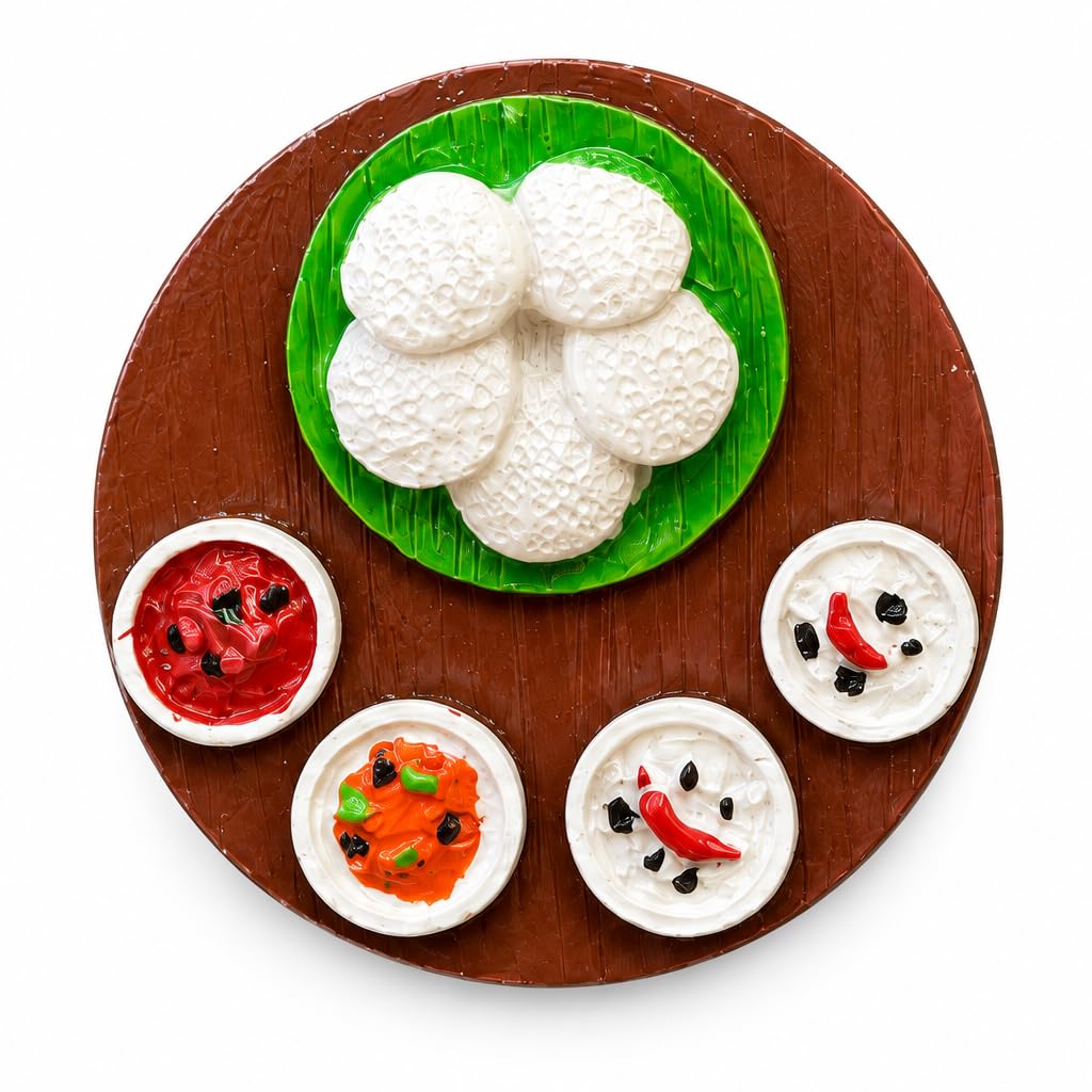 Indian Food Fridge Magnet