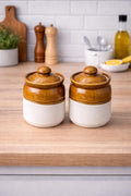 Ceramic Storage Jar with Lid