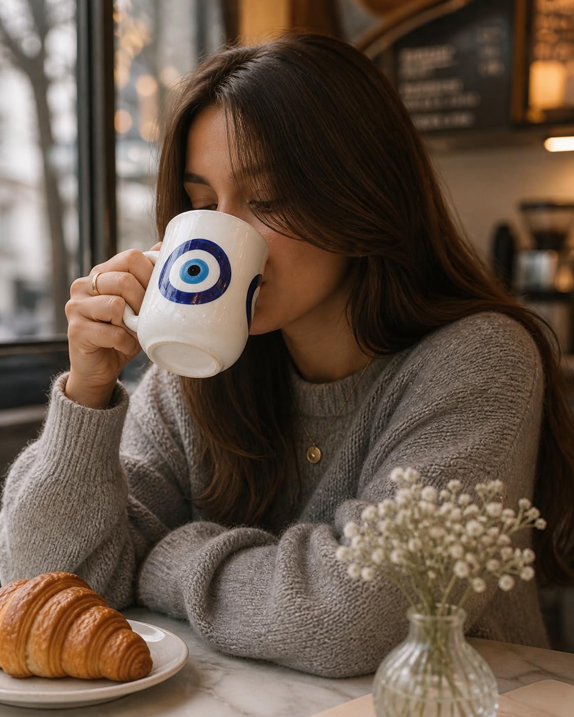 Handcrafted Ceramic Coffee Mug – view 4