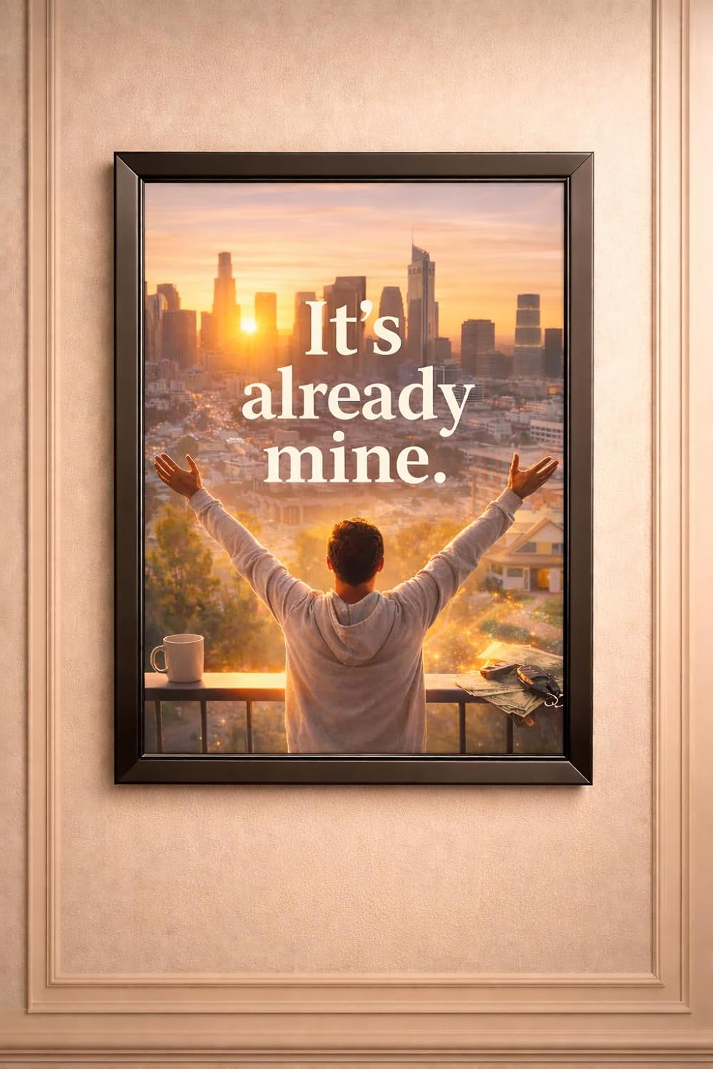 Motivational Wall Art, Framed Poster