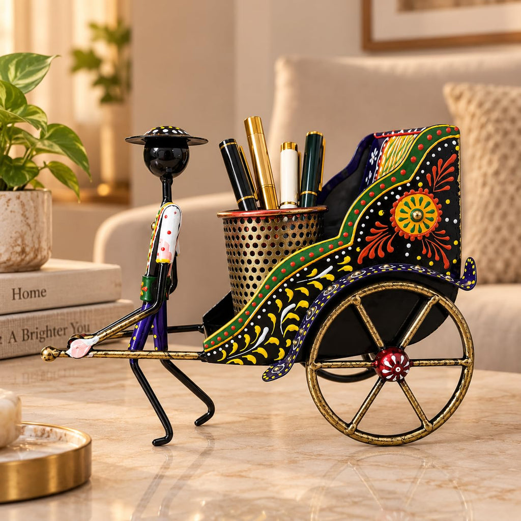 Rickshaw Puller Pen Holder – view 3