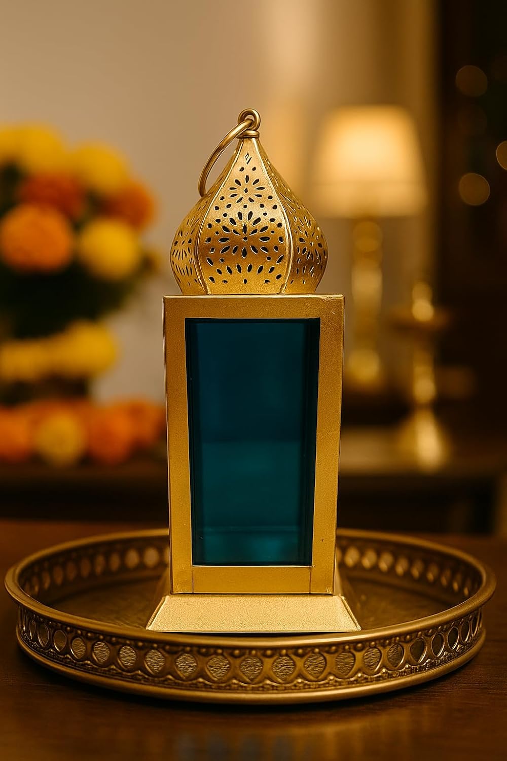 Boho Moroccan Lantern – view 2