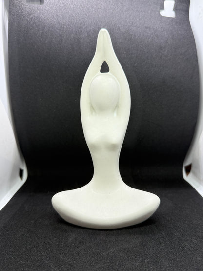Manifested Decor Yoga Figurine Set – Minimalist Resin Meditation Statues | Modern Zen Decor for Home, Office, Shelf & Gift | Serenity & Mindfulness Sculpture (3-Piece Set)